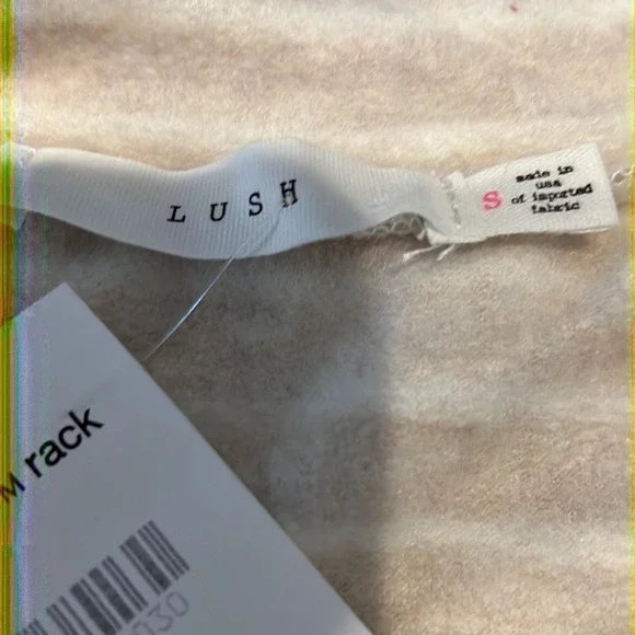 LUSH Striped Long Sleeve Shirt S - Picture 6 of 8